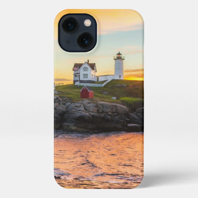 Funda Para iPhone Faros | Nubble Lighthouse Maine (Reverso )