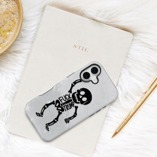 Funda Para iPhone 16 Plus FDT Trump Divertido Esqueleto Anti Trump