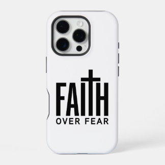 Funda Para iPhone 16 Pro Fe sobre Miedo