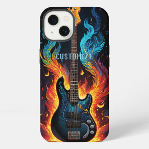 Feathers Y Flames, Guitarra Eléctrica De Bass
