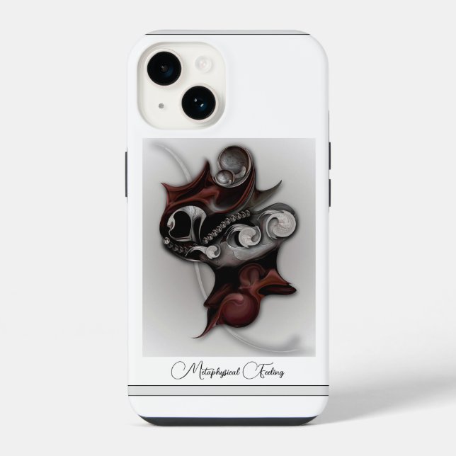 Funda Para iPhone "Feeling metafísico", Funda Apple iPhone 14 (Reverso )