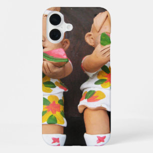 Funda Para iPhone 16 Plus Felices sandías amigos