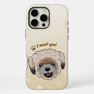 Funda Para iPhone 16 Pro Max Feliz Amante Perro Shih Tzu I Ladro Te Patas