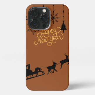 Funda Para iPhone 13 Pro Feliz Año Nuevo