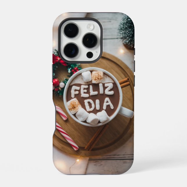 FUNDA PARA iPhone FELIZ DIA (Reverso )