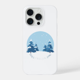 Feliz Invierno Para Ti Estética De Pinos Nevados 