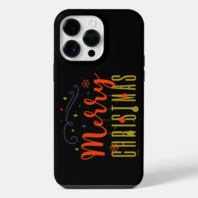 FUNDA PARA iPhone FELIZ NAVIDAD                                    (Reverso )