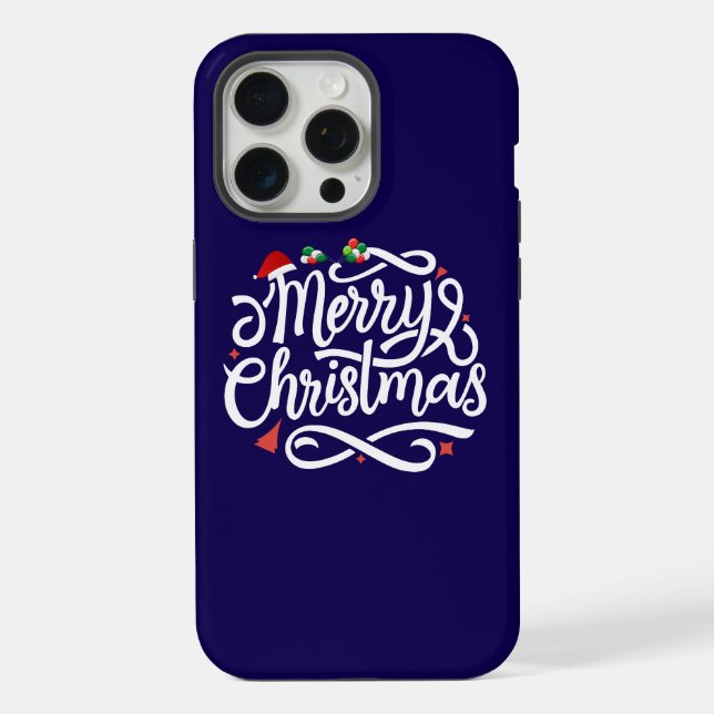 Funda Para iPhone Feliz Navidad (Reverso )