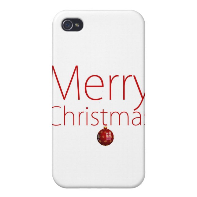 Funda Para iPhone ¡Feliz Navidad! (Atrás)