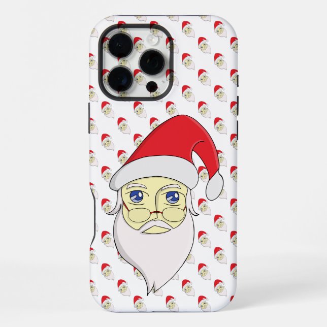 Funda Para iPhone Feliz Navidad Santa (Reverso )