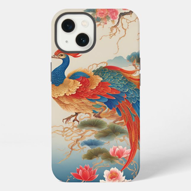 Funda Para iPhone Fénix y Loto (Reverso )