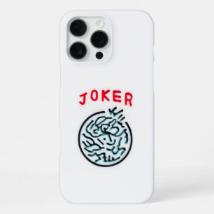 Funda Para iPhone 16 Pro Max ficha de símbolo de MahJong Joker 