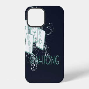 Funda Para iPhone 12 Fichas de Mahjong artísticas