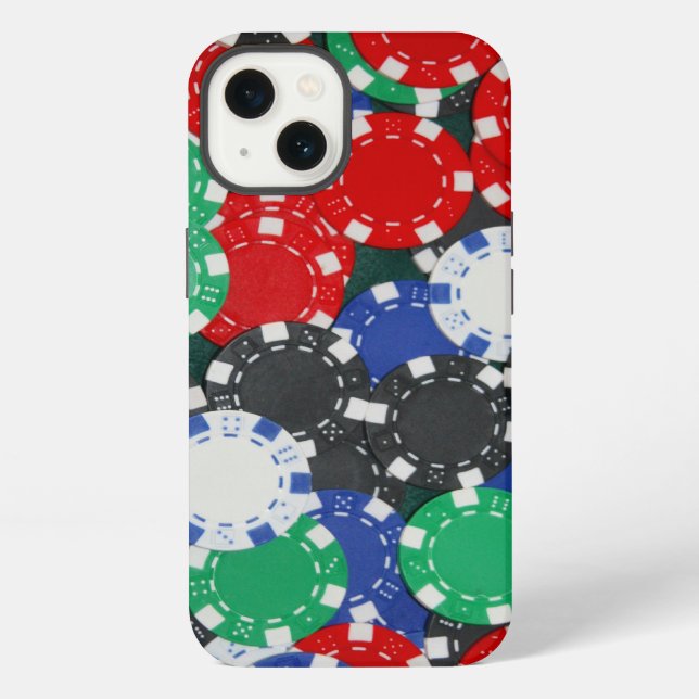Funda Para iPhone fichas de póquer (Reverso )