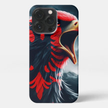 Fierce albanés Eagle iPhone 13 Pro Funda