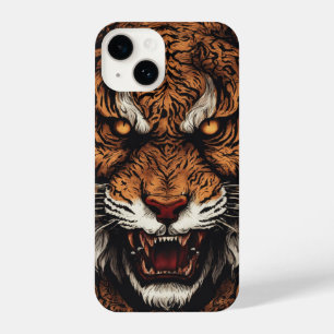 Funda Para iPhone 14 Fierce Tiger iPhone Cover - Roaring Protection par