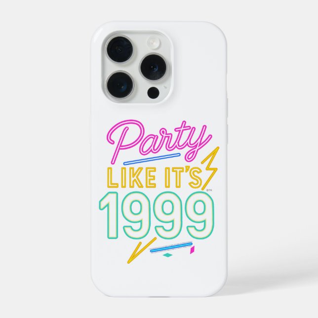 Funda Para iPhone Fiesta Como Si Fuera 1999®™ – Voltaje Neon (Reverso )