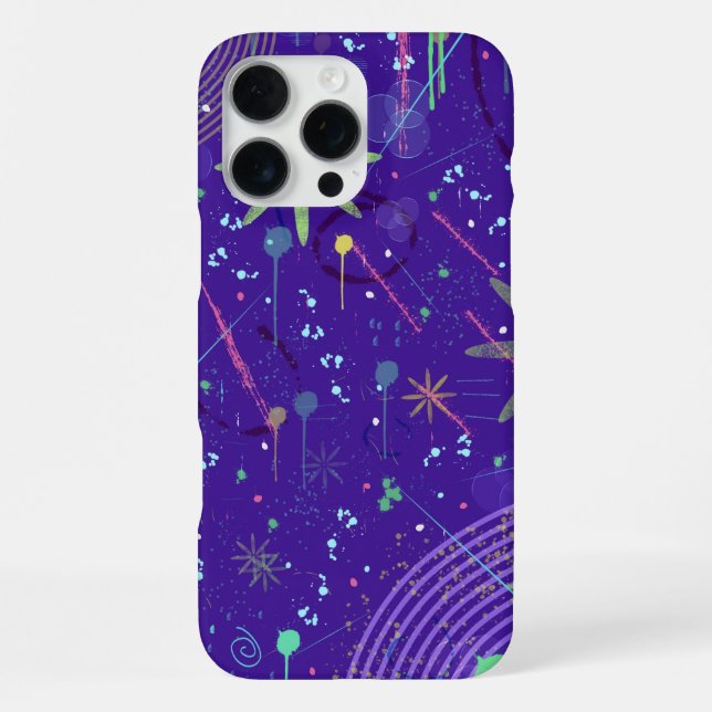Funda Para iPhone Fiesta Crepuscular Púrpura (Reverso )