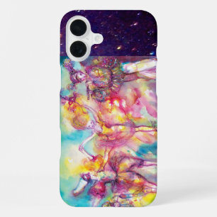 Funda Para iPhone 16 Plus FIESTA DE DISFRAZES, Máscaras de Mardi Gras, Baile