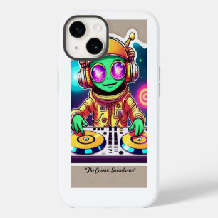 Funda Para iPhone 14 "Fiesta de ondas sonoras cósmicas"