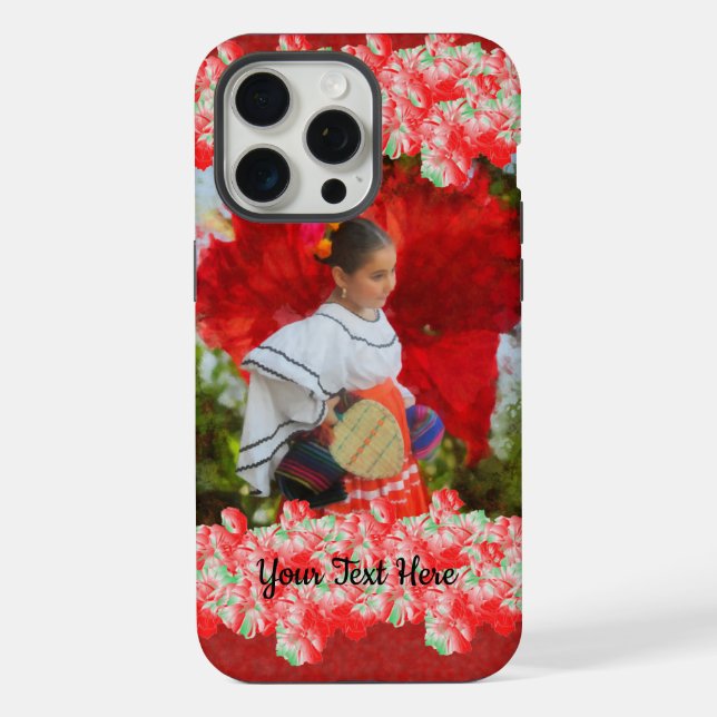 Funda Para iPhone Fiesta Flor 2555 (Reverso )