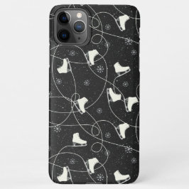 Funda Para iPhone 11Pro Max Figura Patina en gris oscuro