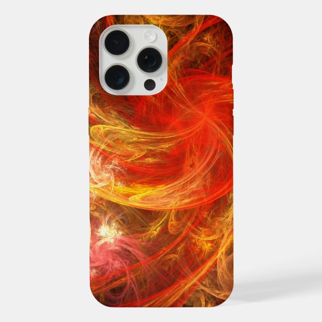 Funda Para iPhone Firestorm Nova Resumen Arte (Reverso )