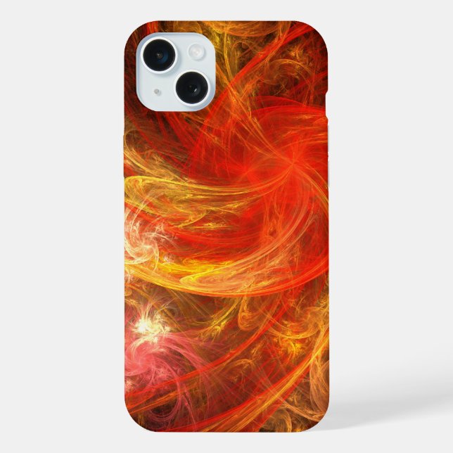 Funda Para iPhone Firestorm Nova Resumen Arte (Reverso )