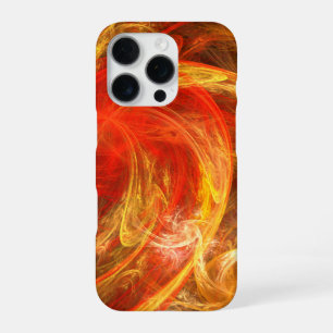 Funda Para iPhone 16 Pro Firestorm Nova Resumen Arte