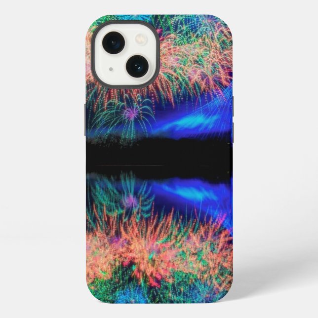 Funda Para iPhone Fireworks (Reverso )