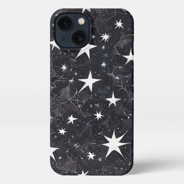 Funda Para iPhone Firmamento Plateado (Reverso )