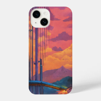 Funda Para iPhone 14 Flalia artística: diseño para iPhone 14 de color d
