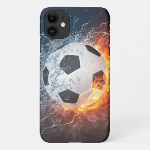 Funda Para iPhone 11 Flamante Cojín decorativo de fútbol/baloncesto de 
