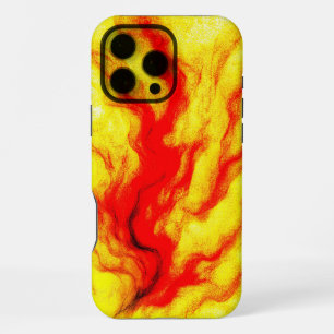 Funda Para iPhone 16 Pro Max Flame Flow – Fuego Abstracto Inspirado