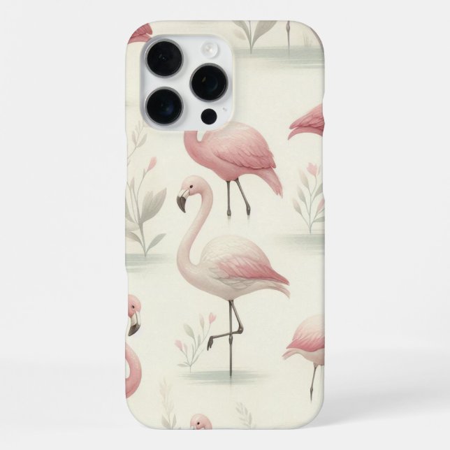 Funda Para iPhone Flamenco Elegante (Reverso )