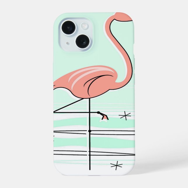 Funda para iPhone Flamingo Ocean Aqua (Reverso )