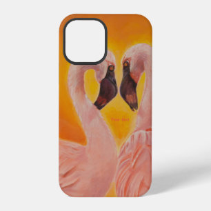 Funda Para iPhone 12 Pro Flamingos aman bailar