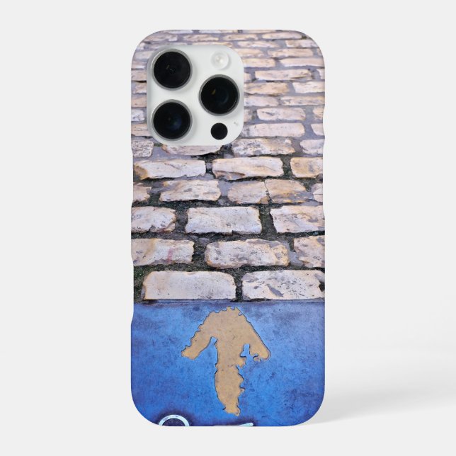Funda Para iPhone Flecha amarilla (Reverso)