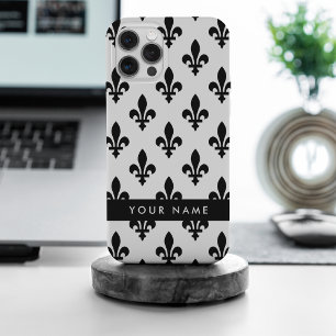 Fleur de Lis, Negro sobre Blanco, Negro, Tu Nombre