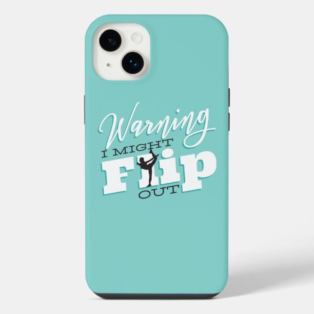 Funda Para iPhone Flip de gimnasta (Reverso)