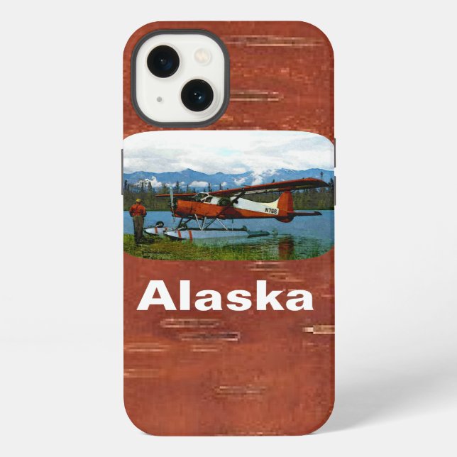 Funda Para iPhone Floatplane De Havilland Beaver (Reverso )