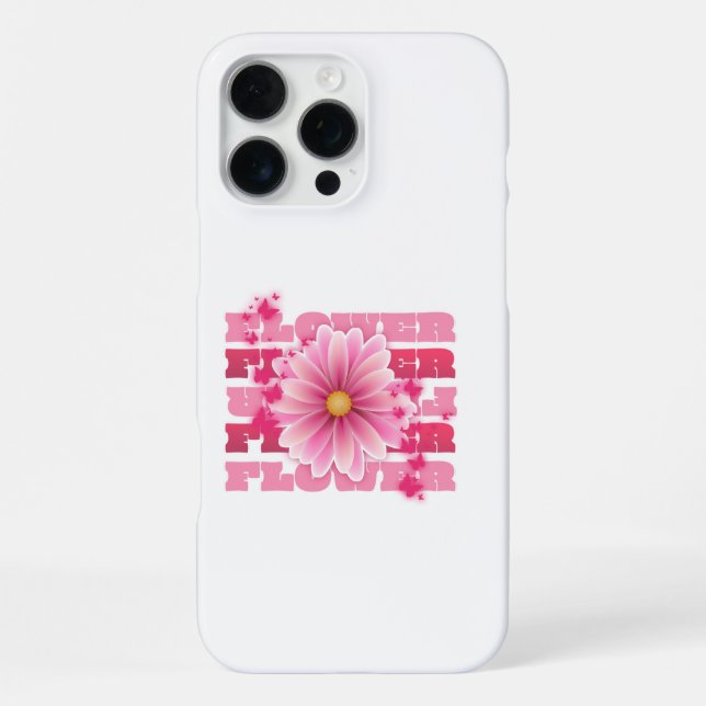 Funda Para iPhone Flor (Reverso )