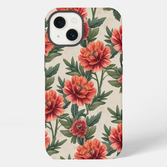 Funda Para iPhone flor (Reverso )