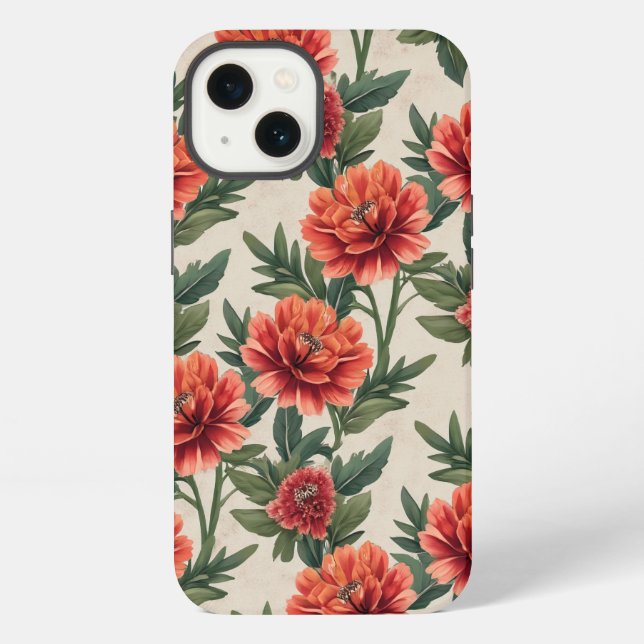 Funda Para iPhone flor (Reverso )