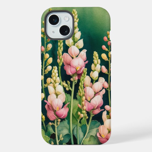 Funda Para iPhone Flor 1 estuche de teléfono (Reverso )