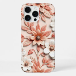 Funda Para iPhone 16 Pro Max Flor 3D Colorida