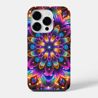 Funda Para iPhone 14 Pro Flor abstracta