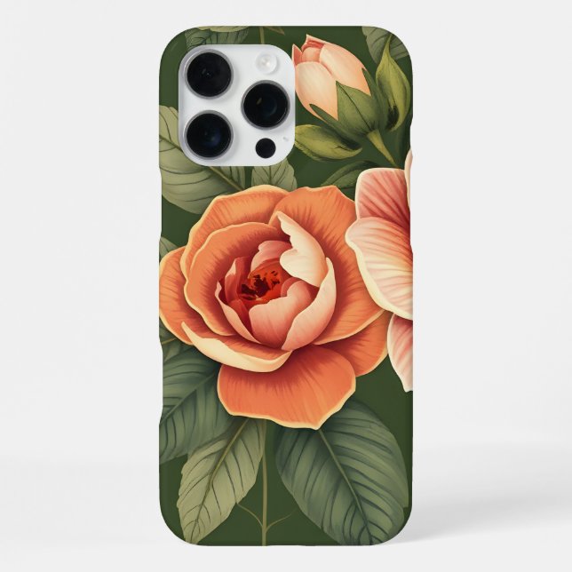 Funda Para iPhone Flor Colorida (Reverso )