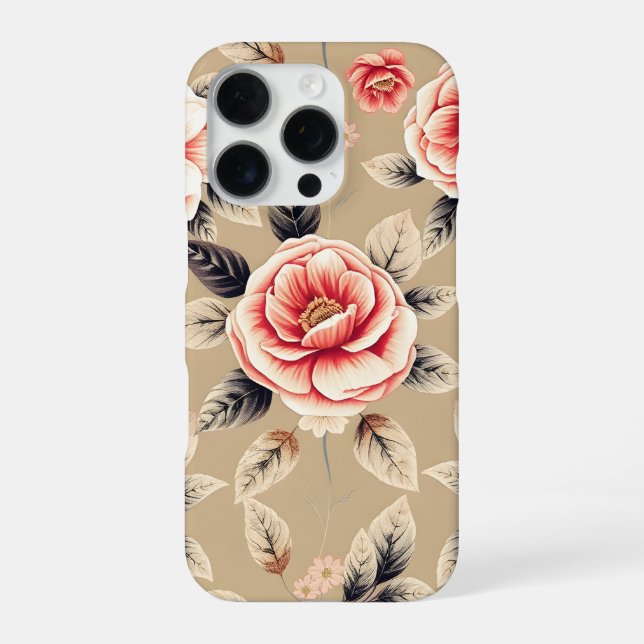 Funda Para iPhone Flor Colorida (Reverso)