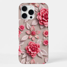 Funda Para iPhone 16 Pro Max Flor Colorida 3D